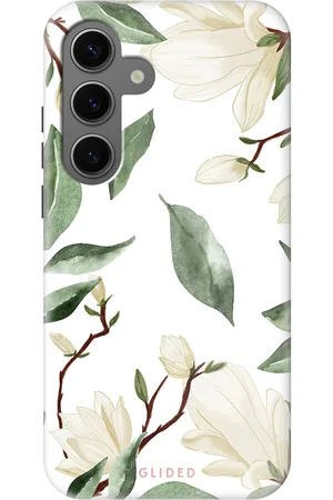 Glided White Elegance - Samsung Galaxy S24 Funda de teléfono - Tough case