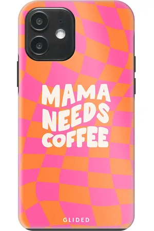 Glided Coffee Mom - iPhone 12 Funda de teléfono - Bumper case