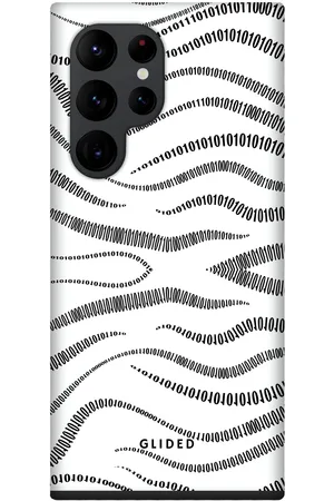 Glided Binary Code - Samsung Galaxy S22 Ultra Funda de teléfono - Tough case