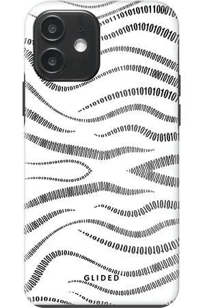 Glided Binary Code - iPhone 12 Funda de teléfono - Tough case