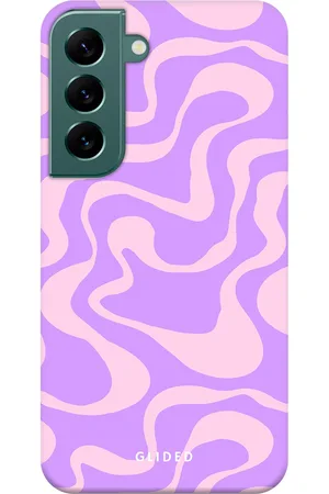Glided Purple Wave - Samsung Galaxy S22 Funda de teléfono - Tough case