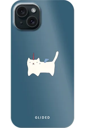 Glided Wonder Cat - iPhone 15 Plus Funda de teléfono - Tough case