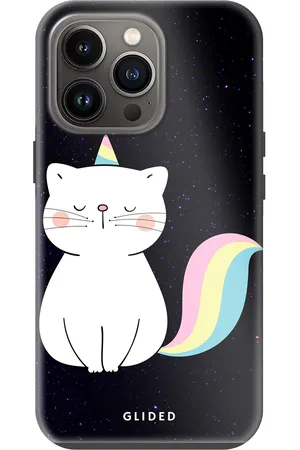 Glided Unicorn Cat - iPhone 13 Pro Funda de teléfono - Tough case
