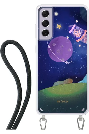 Glided Galaxy Cat - Samsung Galaxy S21 FE Funda de teléfono - Crossbody case mit Band