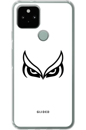 Glided White Owl - Google Pixel 5 Funda de teléfono - Tough case