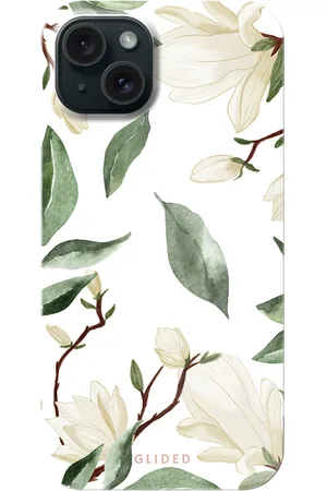 Glided White Elegance - iPhone 15 Plus Funda de teléfono - Tough case