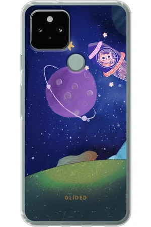 Glided Galaxy Cat - Google Pixel 5 Funda de teléfono - Tough case