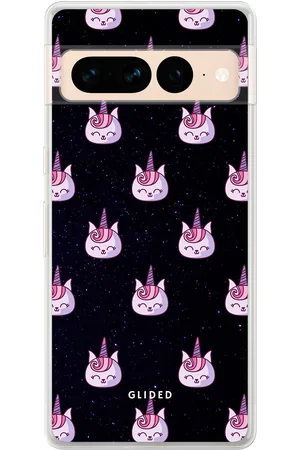 Glided Unicorn Meow - Google Pixel 7 Pro Funda de teléfono - Tough case