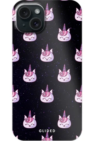 Glided Unicorn Meow - iPhone 15 Plus Funda de teléfono - Tough case