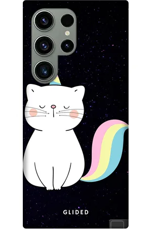 Glided Unicorn Cat - Samsung Galaxy S23 Ultra Funda de teléfono - Tough case