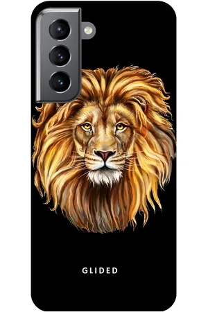 Glided Lion Majesty - Samsung Galaxy S21 5G Funda de teléfono - Tough case