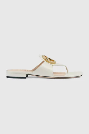 Sandalias discount gucci blancas