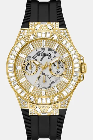Guess Reloj Multifunción Con Cristales