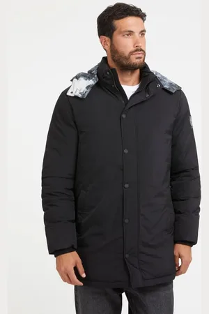 Guess Parka De Sarga De Nailon Elástico