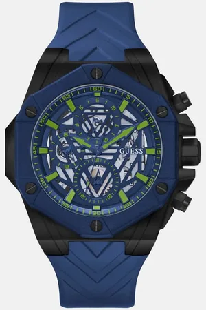 Guess Reloj Multifunción De Silicona