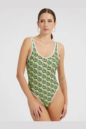 Traje de baño deportivo Mujer Verde