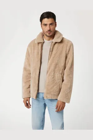 Guess Chaqueta De Borreguito Sintético