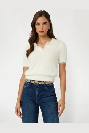 Guess Polo De Hilado Peludo