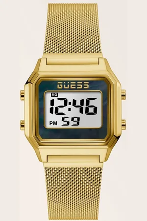 Guess Reloj Digital De Acero