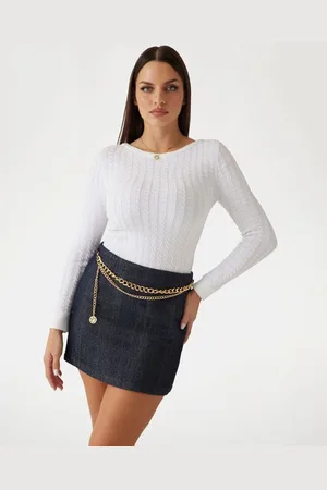 Guess Jersey Escote Barco Labor Trenzada