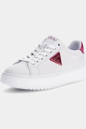 Guess Zapatilla Denesa Combinada Con Piel