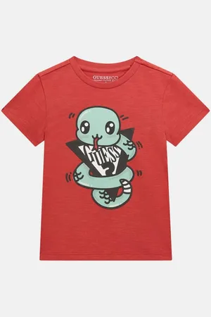 Guess Camiseta Con Estampado Frontal