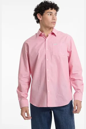 Guess Camisa De Rayas Con Bolsillo