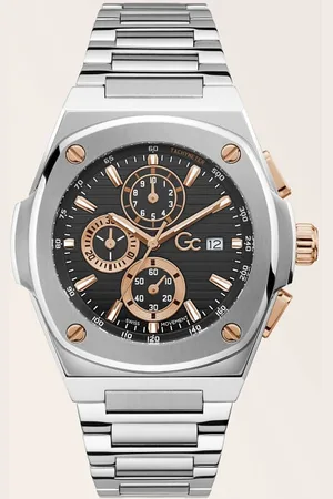 Guess Reloj Gc Cronógrafo De Acero