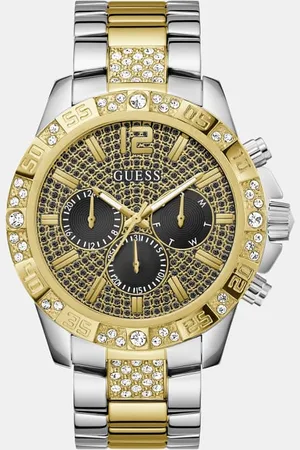 Guess Reloj Multifunción De Cristal