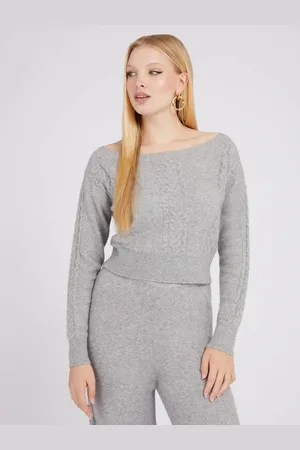 Guess Jersey Mezcla Cachemira Trenzas