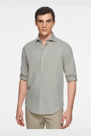 Gutteridge Camisa de gasa de algodón
