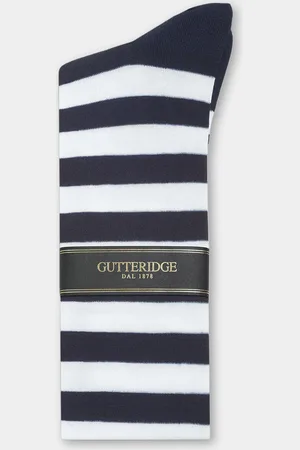 Gutteridge Calcetín largo de rayas
