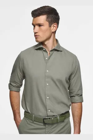 Gutteridge Camisa de gasa de algodón