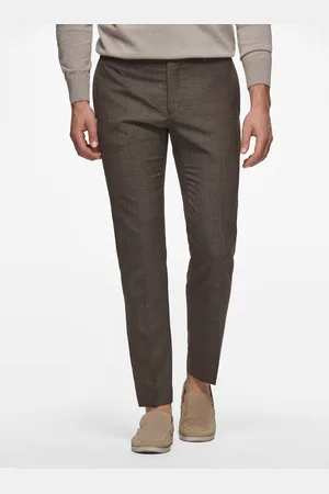 Gutteridge Pantalón de lana pata de gallo