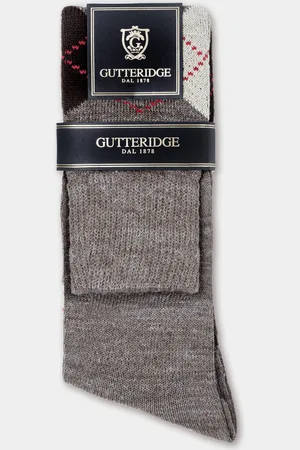Gutteridge Calcetines largos de rombos