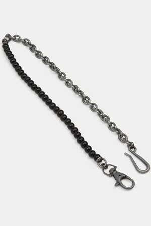 Gutteridge Cadena para pantalón con bolas negras