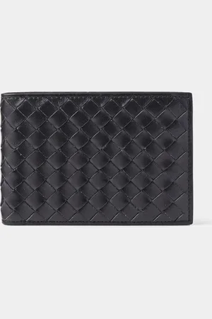 Gutteridge Billetera de cuero trenzado
