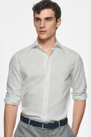 Gutteridge Camisa de gasa de algodón