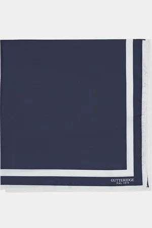 Gutteridge Fular de seda estampado