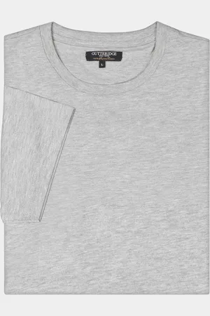 Gutteridge Camiseta lisa de algodón