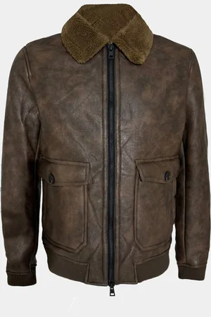 Gutteridge Cazadora bomber con borreguillo y grandes bolsillos