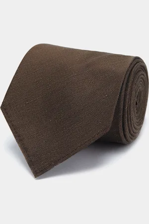 Gutteridge Corbata de seda y lino