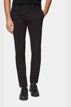 Gutteridge Pantalón chino slim fit de sarga de algodón