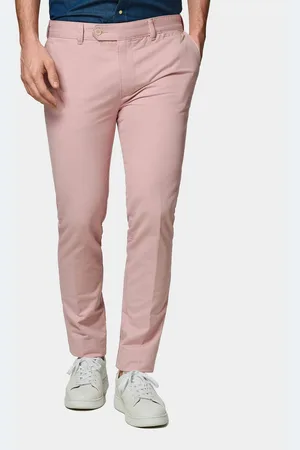 Gutteridge Pantalón chino slim fit de sarga de algodón