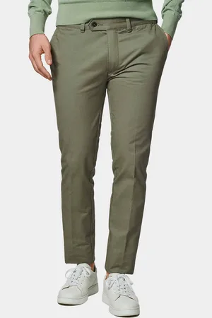 Gutteridge Pantalón chino slim fit de sarga de algodón