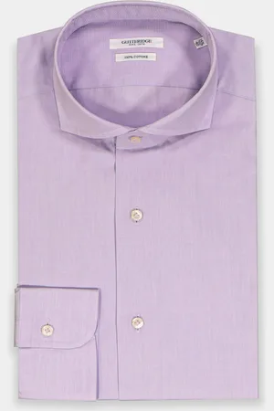 Gutteridge Camisa cuello francés tejido fil a fil