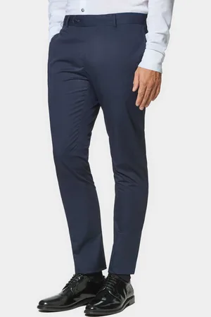 Gutteridge Pantalón chino slim fit de sarga ligera