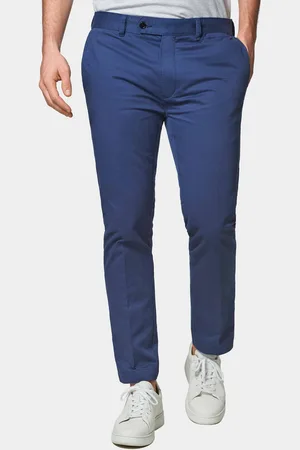 Gutteridge Pantalón chino slim fit de sarga de algodón