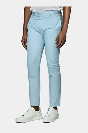 Gutteridge Pantalón chino slim fit de sarga ligera