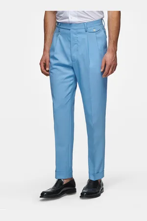Gutteridge Pantalón de pinzas de pura lana